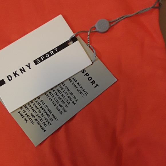 DKNY Sport Cotton Strike Out Logo Tank Top - Picture 4 of 4